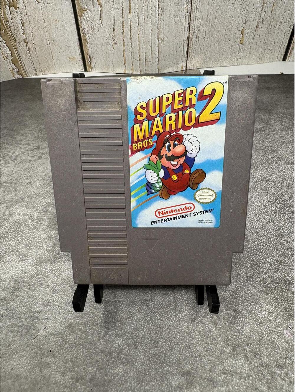 Super Mario Bros 2 Nintendo NES 1988 Authentic Classic Mario Game Cart Tested